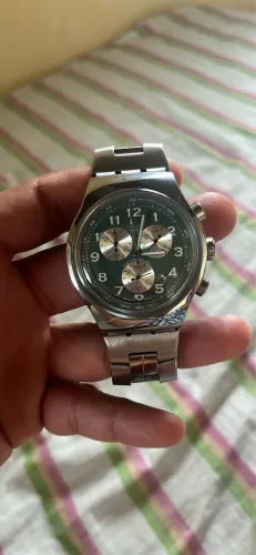 Relógio Swatch IRONY. Série Prata Todo Funcional, linha premium