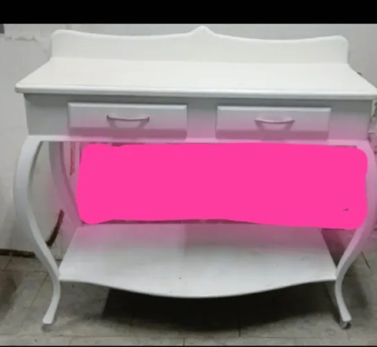 Conjunto sofá, e Aparador com gavetas.