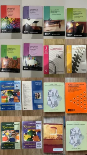 Livros vestibular 