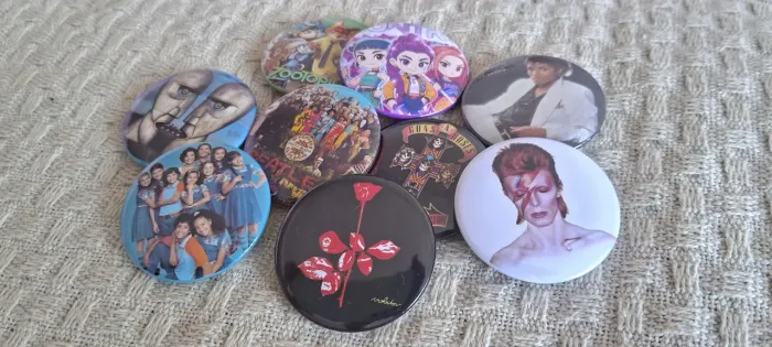 Broches/Buttons Personalizados - Seu estilo, sua escolha