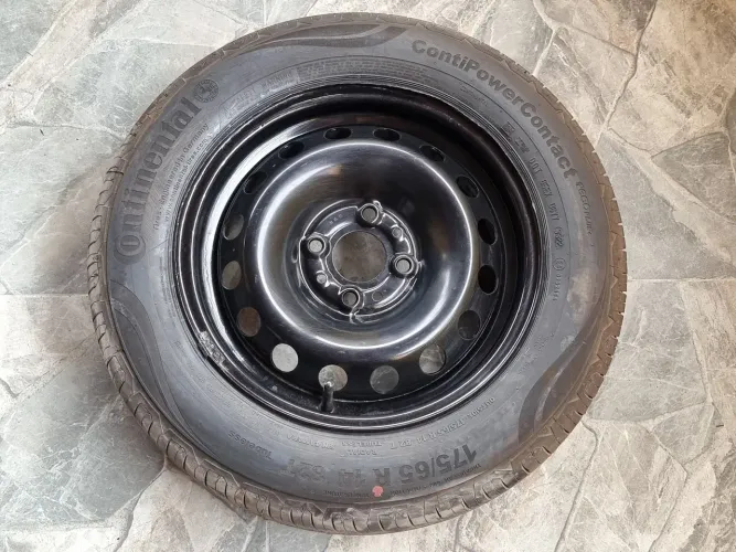 Estepe original fiat pneu 175 65 14 continental