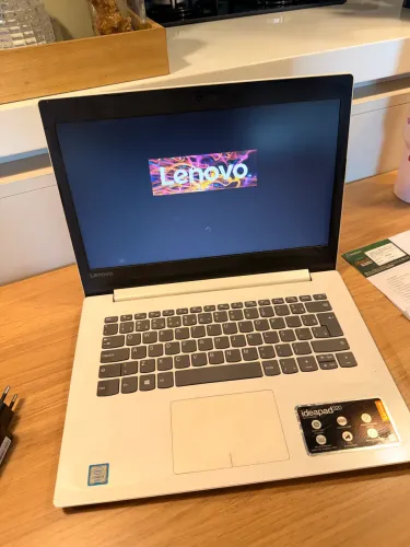 NOTEBOOK LENOVO BRANCO IDEAPAD 320 intelcore i3 4g memória 500GB