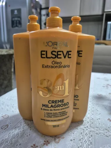 Creme milagroso Elseve 3 wm 1 novo