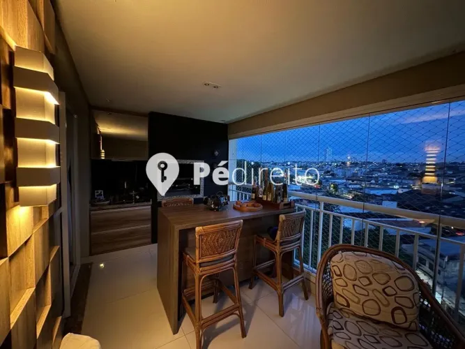 Condomínio Accanto 104m² - 3 Dormitórios, 1 suíte: mobiliado 2 vagas