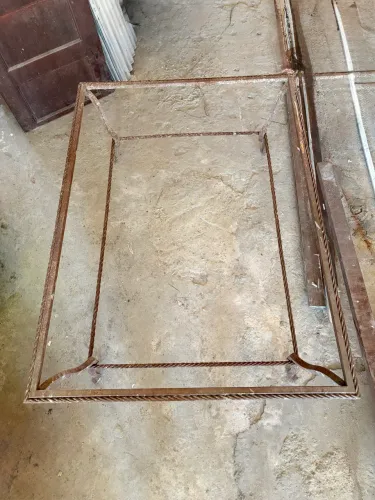 Base para mesa de centro estilo colônia 1x1.40