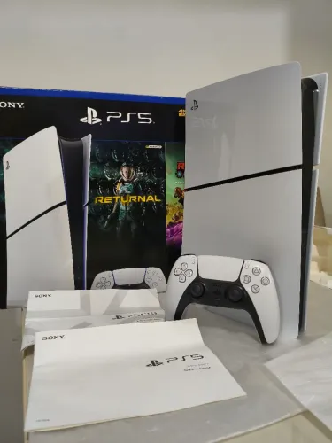 Ps5 Slim 1TB + Caixa Completa, Passo Cartão Até 12x 