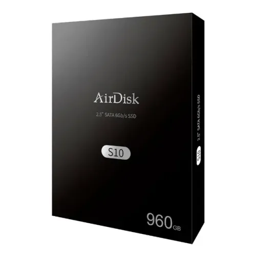 SSD AIRDISK 960GB, 2.5, SATA III, LEITURA 550 MB/S E GRAVACAO 500 MB/S - AS10-960GR1BG