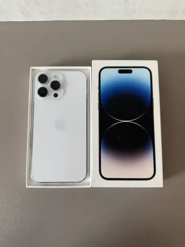 iPhone 14 Pro Max 256GB Prata Silver C/ Caixa Original