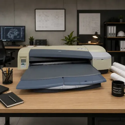 Plotter HP DesignJet 110plus Para Peças ou Manutenção