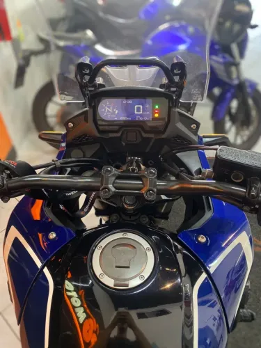 cb 500 x azul ano 2024 extra de verdade
