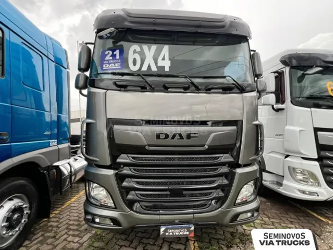 Caminhão DAF 530cv 2021 6x4 - Revisado, com garantia e pronto para trabalhar!