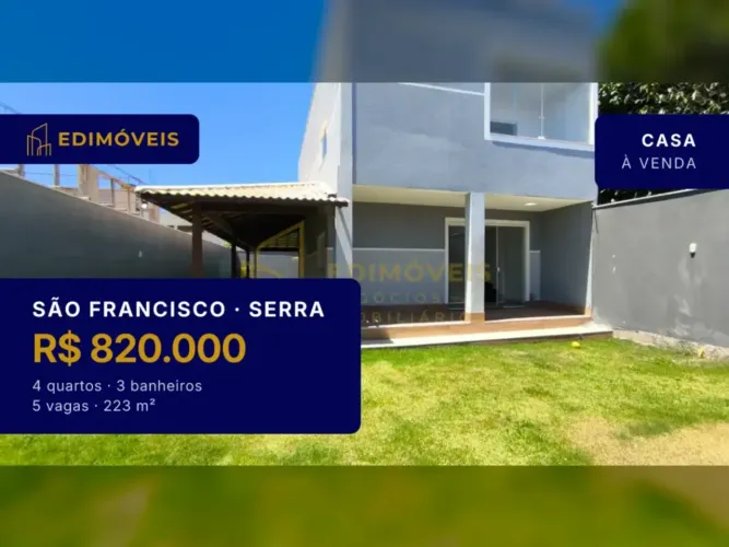 São Francisco: Casa 4 quartos, ideal para quem busca conforto e privacidade
