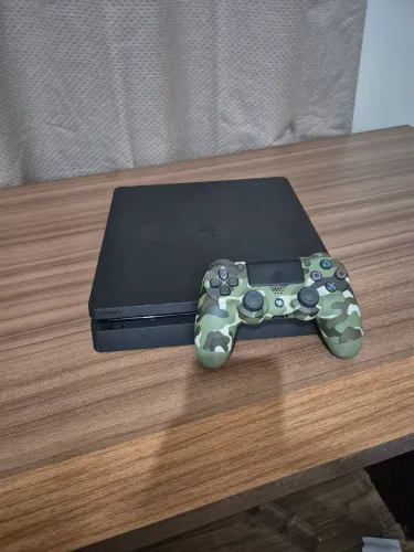 Playstation 4 Slim 500Gb + Controle Camuflado Original