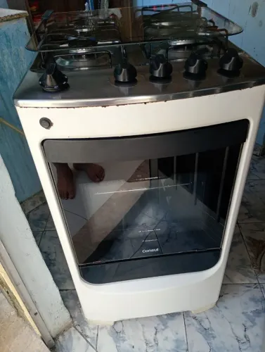 Fogão elétrico a gás 