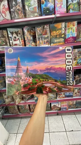 QUEBRA-CABEÇA 3000 PEÇAS TAILANDIA - GROW LACRADO