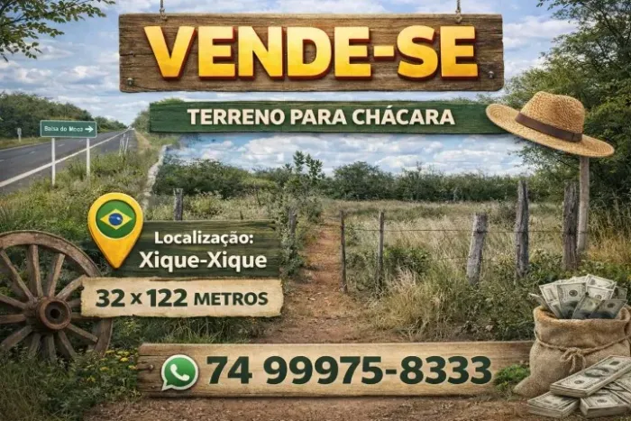 Terreno: 36X122 - 4.392,00 metros quadrados