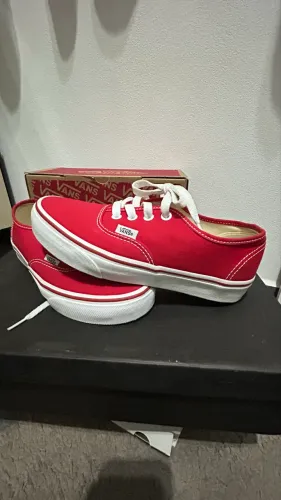 Vans vermelho 