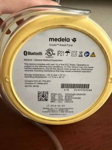 Bomba extratora de leite medela