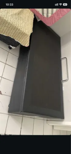 Cama baú ortobom