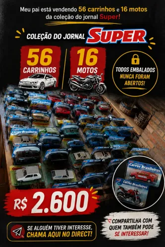Carrinho- Coleção super 