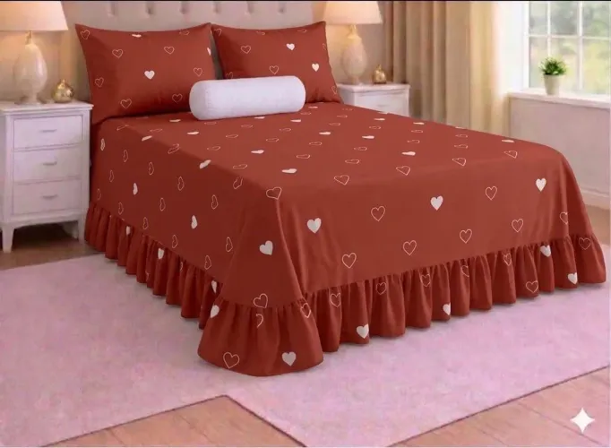 Cama, mesa e banho