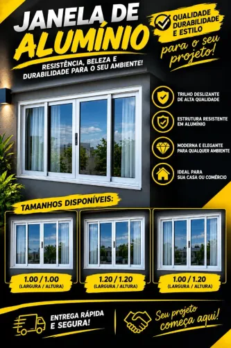 Janela alumínio