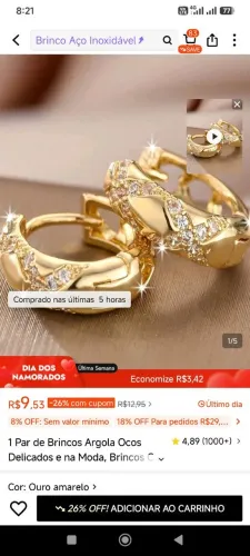 Vendo todas as jóias desse mostruário por apenas R$ 450