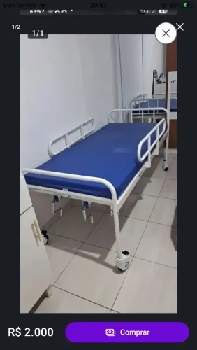 CAMA HOSPITALAR - Perfeito estado!