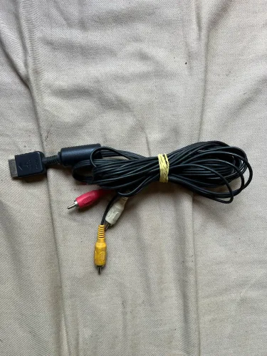 Cabo RCA ÁUDIO E VÍDEO PlayStation 2 original