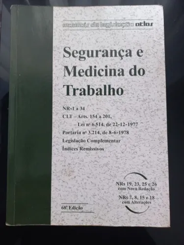 Livro Segurança e Medicina do Trabalho