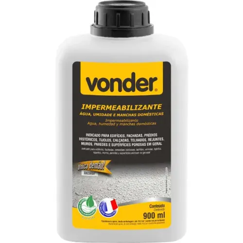 Impermeabilizante contra água, umidade e manchas domésticas, 900 ml, VONDER 