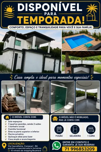 Disponível para temporada