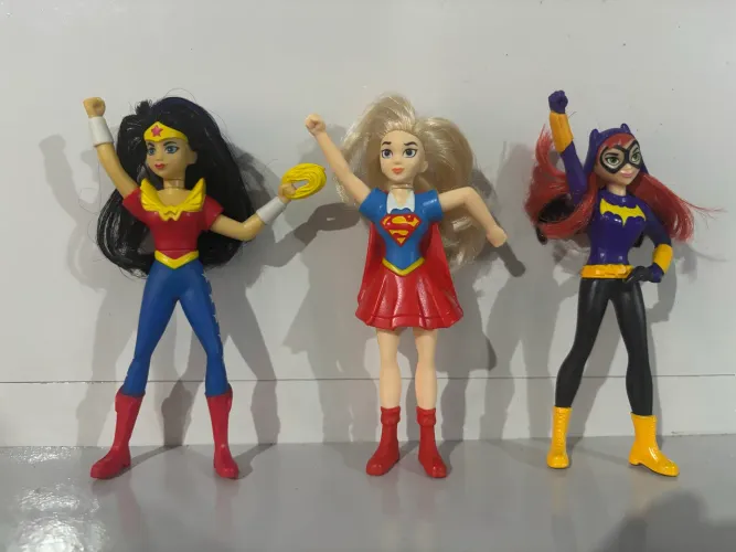 Trio DC super hero girls MC Donalds 