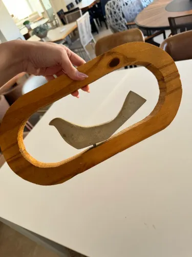 Escultura pássaro decorativo (de 224,00 por 85,00)