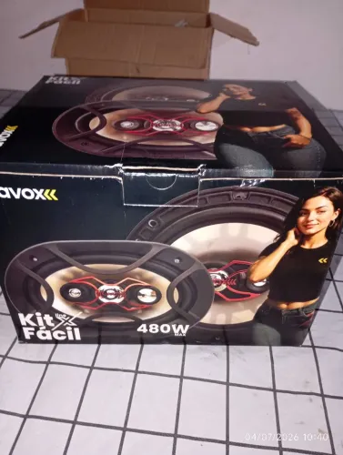 Kit Auto Falantes Bravox novo 480w