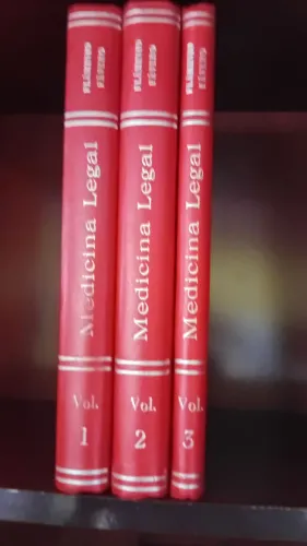 Medicina Legal vol 1,2 e 3 Flamengo Favero 