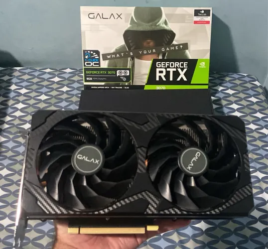 Placa de video RTX 3070 GALAX - Dual 
