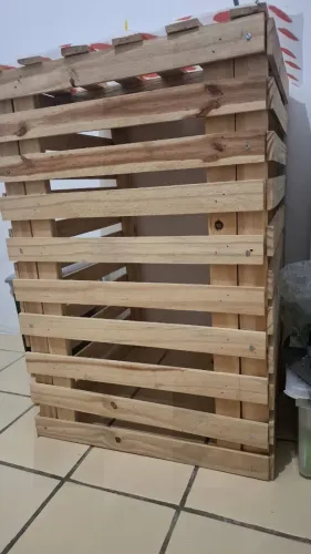 Capa de botijao em pinus