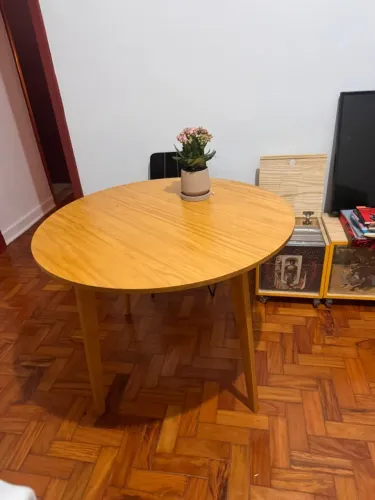 mesa de jantar redonda