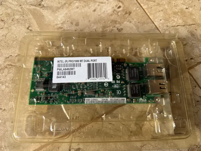 Placa de Rede Intel PRO/1000 MT Dual Port 2x Gigabit PCI-X