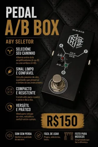 Pedal A/B Box (ABY Switch)