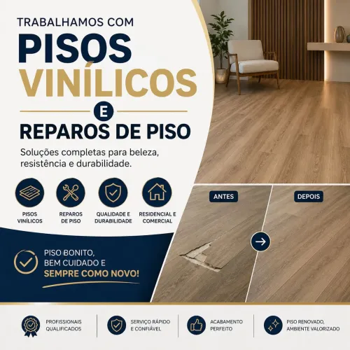 Reparos de piso vinílico