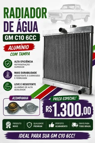 Radiador GM C10