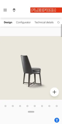Cadeira Original Flexform IT - Meda 