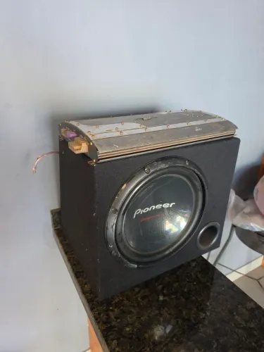 Caixa sub Pioneer com Modulo 2.400
