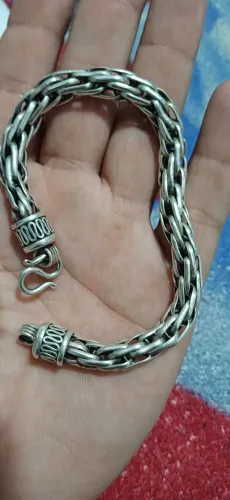 Pulseira de prata 925! Com 41 gramas e 22cm!