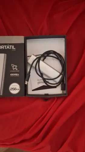 Ssd portátil 256 gigas Goldentec