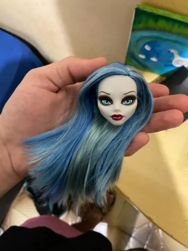 Monster high ghoulia básica cabeça