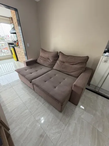 Sofá retrátil e reclinável 2,00m
