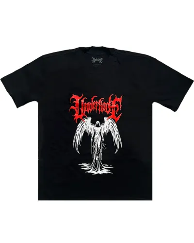 Camiseta Modelagem Streetwear Dark Angel Alternativo 100% algodão PREMIUM 28.1 P ao GG